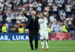 Ancelotti và Modric